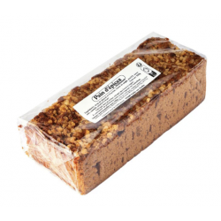 Pain d'épice tranché