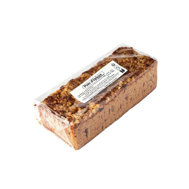 Pain d'épice tranché